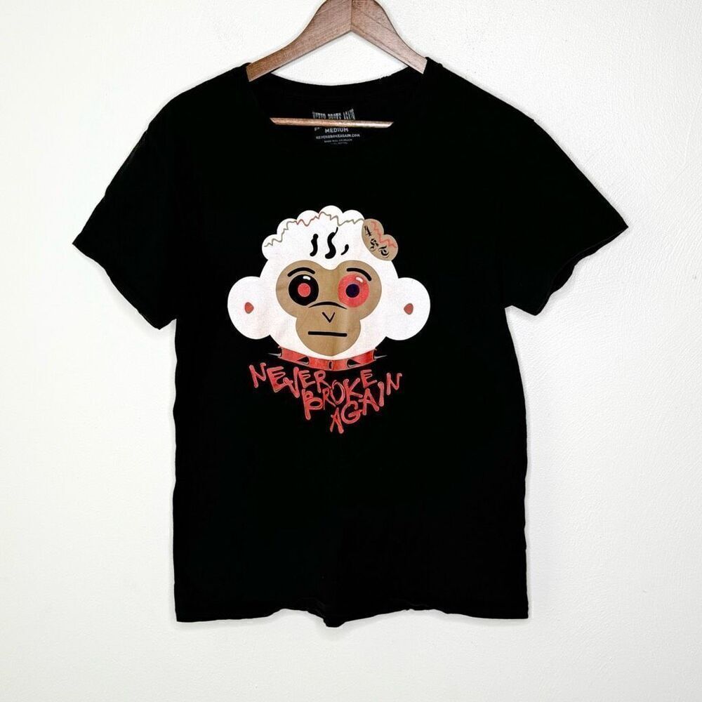 Never Broke Again Youngboy Graphic Tee Shirt - Men’s US M